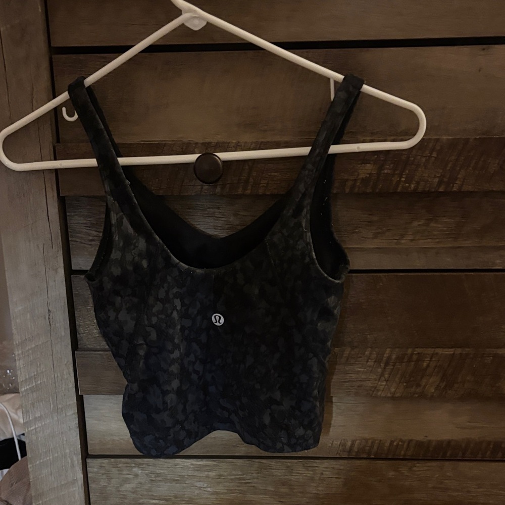 Lululemon Size 2 Cheetah Print Tank Top